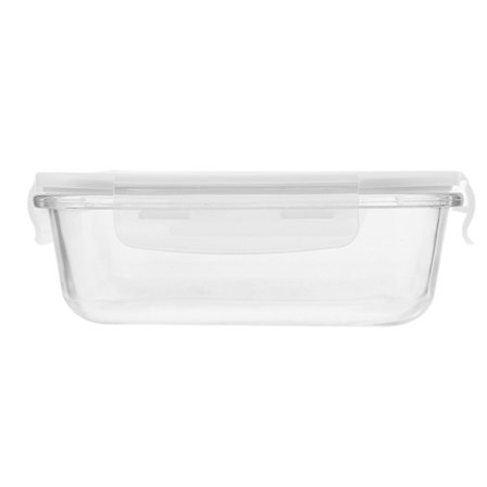Matboks Glass Matbeholder Arbeid Rektangulær 700ml Matlaging 1-pakning