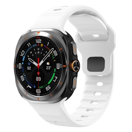 Klokkereim for Samsung Galaxy Watch Ultra 47 mm Hvit