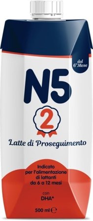 N5 2 Latte di Proseguimento Liquido 6-12 Mesi 500 ml