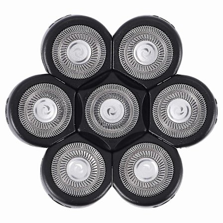 7D Elektrisk Barbermaskin Erstatningshode Skallet Erstatning Barberblad Elektrisk Barbermaskinhode Barbermaskin Erstatning