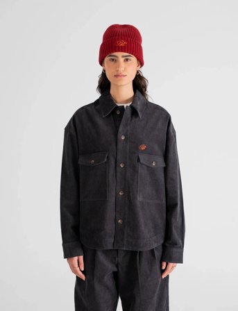 Prohibited Ranger Corduroy Overshirt - Grey - L