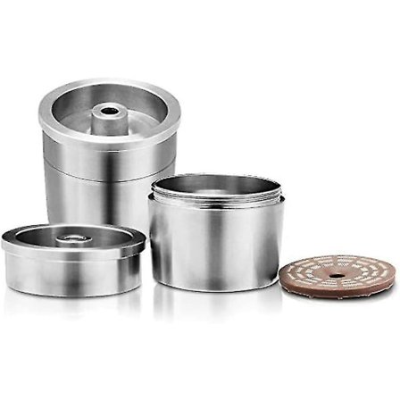 Gjenbrukbar Kaffe Kapsel, Rustfritt Stål Kapsel Italiensk Konsentrert Kaffe Filter Kompatibel Med Illy Kaffe Maskin For X9 X8 X7.1 Y5 Y3 Y1.1