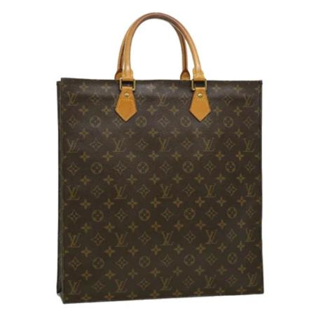 Louis Vuitton Vintage Pre-owned Canvas handTass , Bruin , Dames , Maat: ONE Size Vintage Tassen