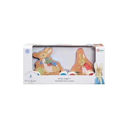 PETER RABBIT WOODEN PULLALONG (häftad, eng)