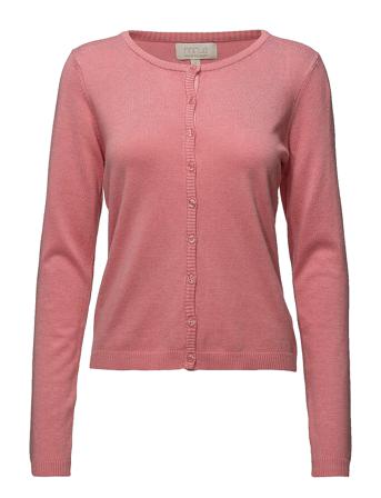 New Laura Cardigan Neuletakki Vaaleanpunainen Minus