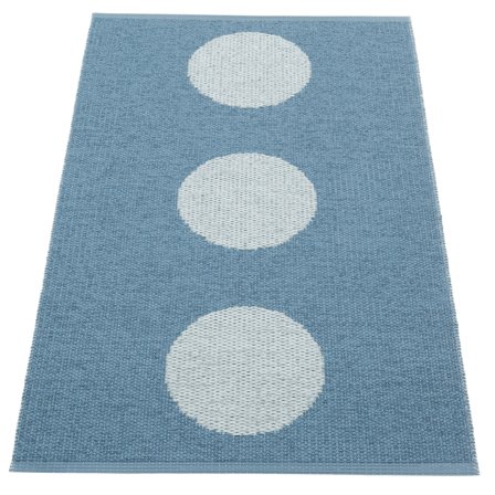Pappelina Vera Pop Tæppe 70x120 cm, river/blue fog - Blå | KitchenOne