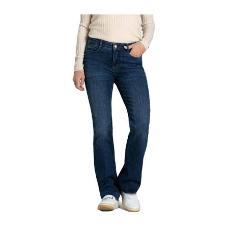Mac Pantalon , Blauw , Dames , Maat: XL L34