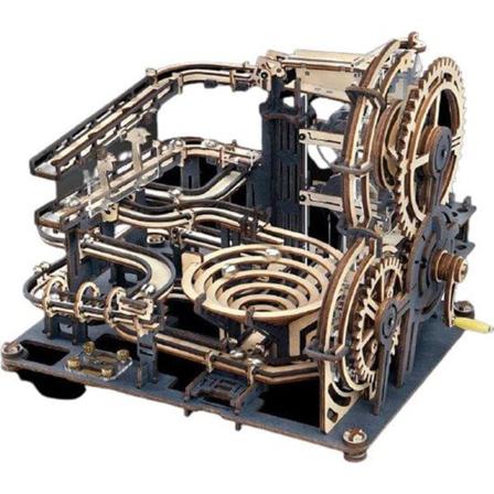 Robotime Knikkerbaan - Inklusive 10x Marbles - Marble Run - Diy