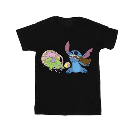 Disney Boys Lilo And Stitch Stitch Easter Eggs T-Shirt 5-6 År
