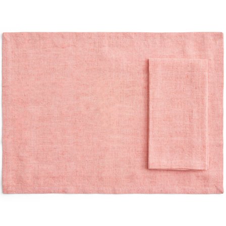 Hay Tavolo pöytätabletti/lautasliina 4-pakkaus, soft coral