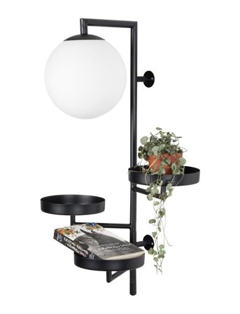 Globen Lighting Wall Lamp Astoria - Black - ONE SIZE