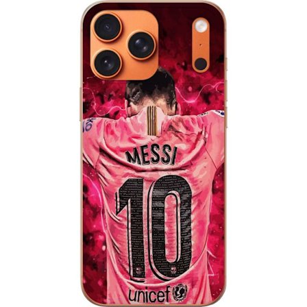 Kompatibelt Mobildeksel til Apple Apple iPhone 17 Pro Max Messi Fotboll Barcelona Argentina Motiv Legendarisk Spelare