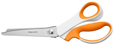 Fiskars 1070024 Sysaks 24 cm, sikksakk-mønster, Håndverktøy