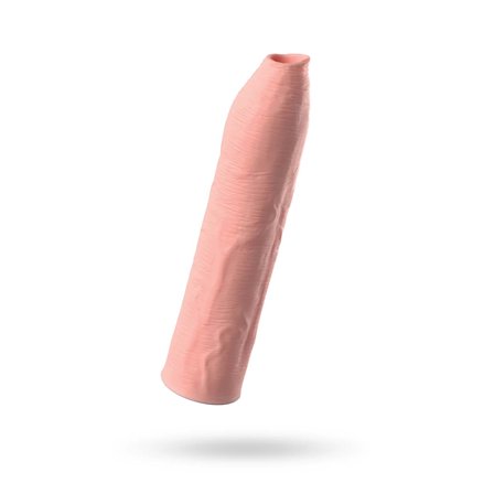 Uncut Silicone Penis Enhancer - Light - Vuxen.se - Penisöverdrag & penis sleeve