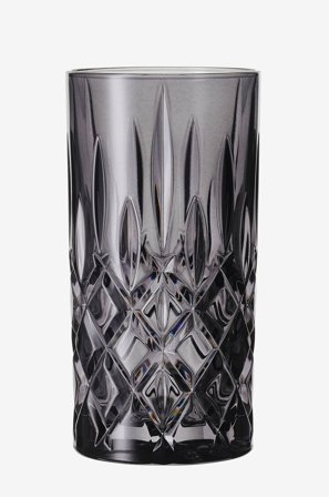 Nachtmann - Longdrink Noblesse Smoke 39,5cl 2-pack - Grå - Drinksglas & shotglas - Fra Homeroom