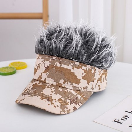 Hatt Vår og Høst Mote Parykk Cap Baseball Cap Søt Trend Bo