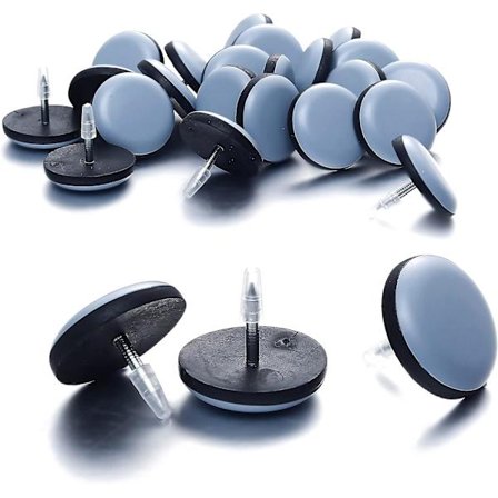 Sliders - Spiker glir på stoler for teppe og tregulv