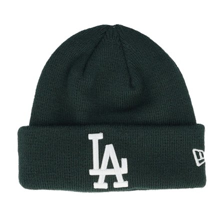 New Era - Green - cuff - Beanie - Kids Toddler League Essential Beanie Dark Green/White Cuff - Hatstore
