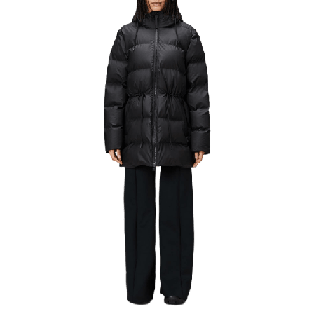 Rains W Alta Puffer Parka W3T4 Jackor Dam Svart S