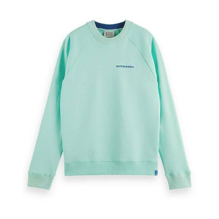 Scotch & Soda Sweatshirt , Groen , Heren , Maat: L