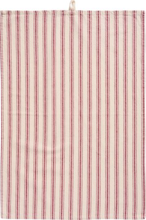 Ib Laursen Kjøkkenhåndkle Cecilie Rød 50x70