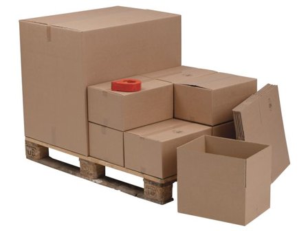 Boxon Wellåda 380x285x380mm E411 P - Lyreco - Emballage och lagerutrustning - Lådor och well - Welllådor 1-lag - 370-500 mm