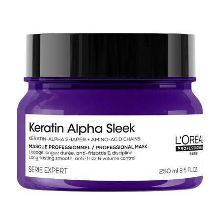 L'Oréal Professionnel Keratin Alpha Sleek Keratin Alpha Sleek Mask 250ml - Maschera Lisciante Capelli