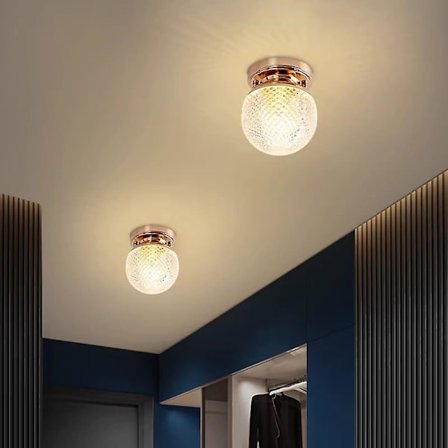 10cm Taklampe i Øydesign, Metall, Moderne, 220-240v