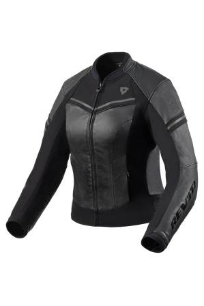 Giacca Moto Donna Rev’it! Median Nero/Grigio 38