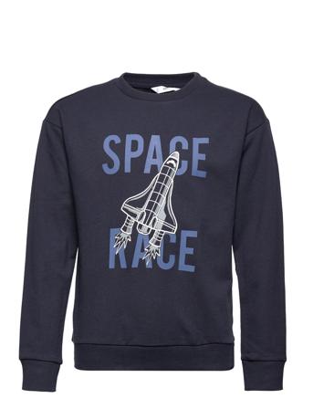 Stuff2 Svetari Collegepaita Navy Mango