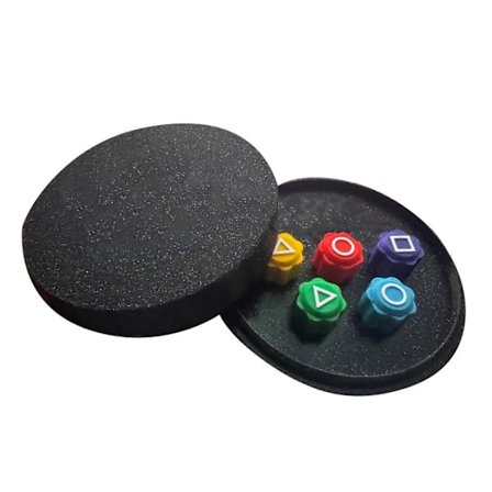 Squid Game 2 Gonggi & Rund Behållare Koreansk-WELLNGS