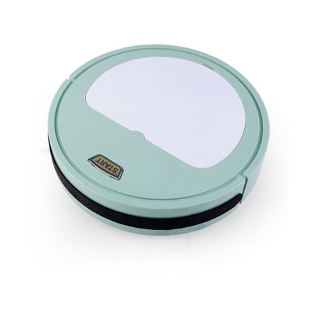 In 1 Robotdammsugare Extra Stor Dammsugare och Mopp 1500pa Sugkraft Robotdammsugare med Moppfunktion Perfekt för Husdjurshår, Grön