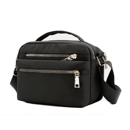 Dame Crossbody Veske, Multi Lomme Messenger Veske Skulderveske Reiseveske Håndvesker for Menn og Kvinner Egnet for Shopping Reise Avtale Fotturer 
