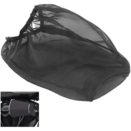 Luftintagsfiltersocka, Luftrenare Skyddskåpa Dammtät för Harley Kawasaki Suzuki Honda Yamaha Universal Bil svart#L svart#L svart#L