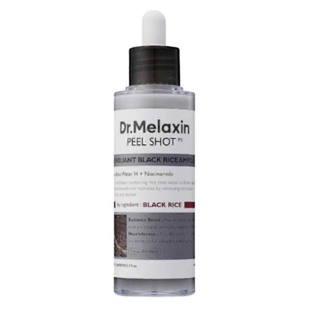 Dr.Melaxin Peel Shot Glow White Rice Peeling Ampoule & Peel Shot Glow Black Rice Peeling Ampoule til alle hudtyper 80ml