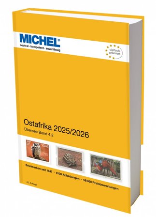 MICHEL - Østafrika 2025/2026 - Frimærkekatalog