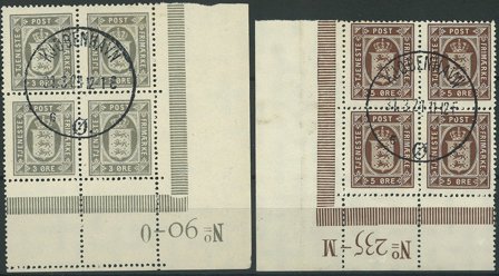 Danmark - Tjeneste - 1918-23