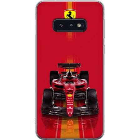 Yhteensopiva Puhelinkuori Samsung Samsung Galaxy S10e Ferrari Formula 1 -auto ikonisessa punaisessa muotoilussa urheilullisella tarkkuudella