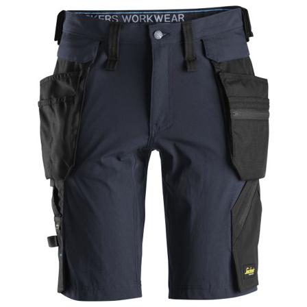 Snickers Workwear 6108 LiteWork Shorts Navy/Sort Navy/sort, Tøj
