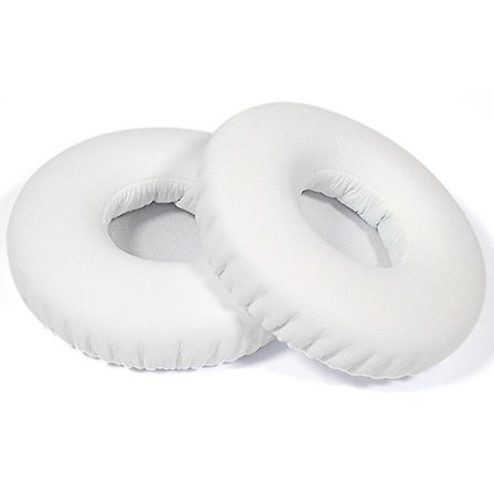 1 par ersättningskuddar i konstläder för Jabra Revo trådlösa on-ear-hörlurar {DB