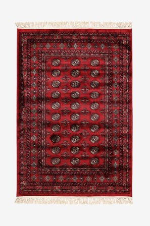 InHouse Group - Matto Eufrat - Punainen - Nukka- & ryijymatot - 200X290 - - Homeroom