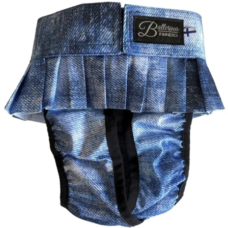 FinNero Tikskydd Ballerina Blå Jeans