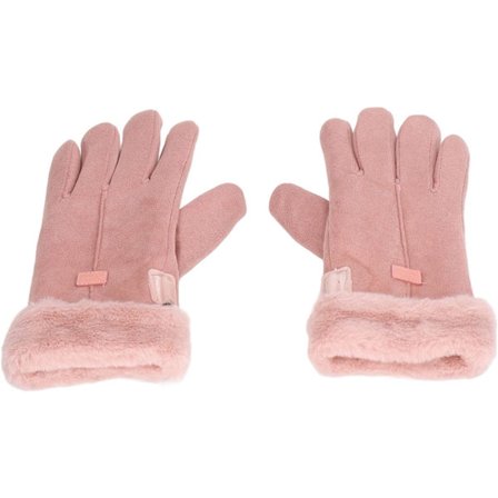 Et par elektriske opvarmede handsker, USB-opvarmede handsker med fulde fingre, varme handsker til kvinder til udendørs cykling om vinteren.