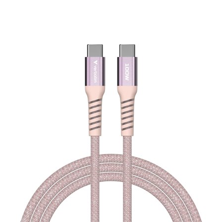 Verbatim Sync & Charge USB C to USB C 100W Magnetic 120 cm - Pink