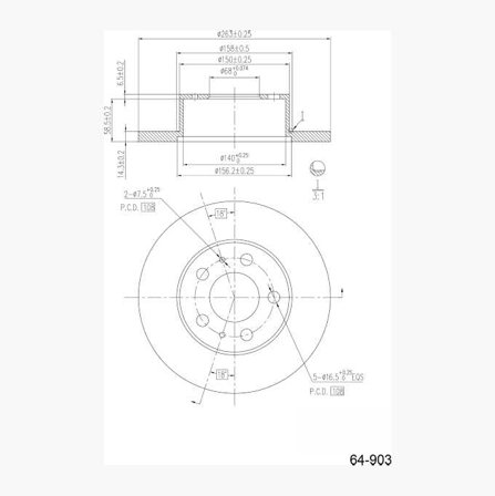 Biltema - BREMSESKIVE