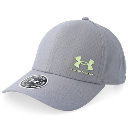 Under Armour - Gris adjustable Casquette - Velcro Low Steel Adjustable @ Hatstore