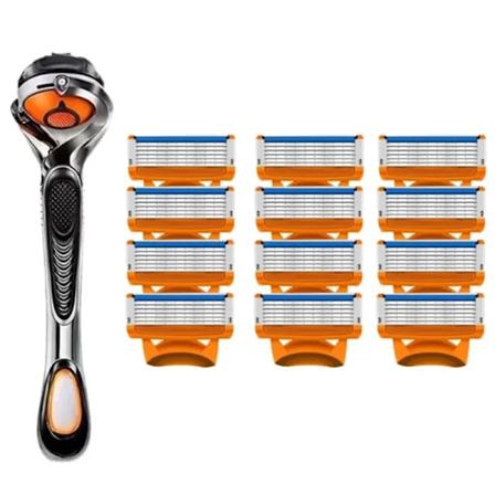 5-lags Berberblad Erstatning Blade for Menn's Barbermaskiner Barbering Sikkerhet Harberhøvel