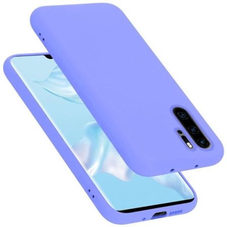Fodral till Huawei P30 PRO Skal i LIQUID LIGHT LILA Fodral Skydd Silikon TPU mobiltelefon