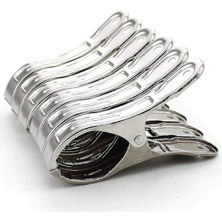 Stora Strandhandduksklämmor i Rostfritt Stål Klädnypor Strandhandduk--BY