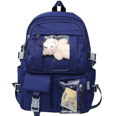 Teena Student Gjennomsiktig Ryggsekk Student Skole